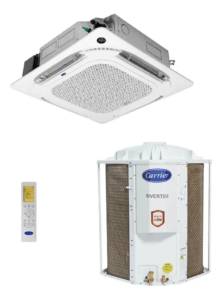 Ar Cond Cassete 4 Vias Inverter Carrier - De 18.000 A 60.000 Btus Q/f -220v