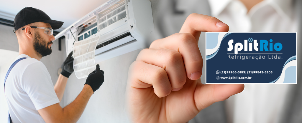 instalação de ar split e Cassete